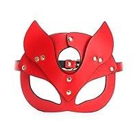 Image for Masquarade Cosplay Leather Face Mask - Cat/fox